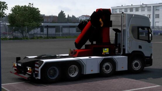 Scania NG PGRS Crane Chassis Addon v1.56