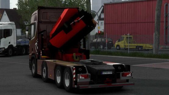 Scania NG PGRS Crane Chassis Addon v1.56