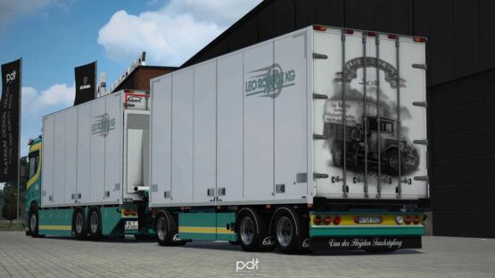 Scania R650 Leo Robertz KG + Trailer v5.0 (1.56)
