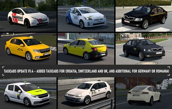 Taxicabs AI pack by Egon v1.4
