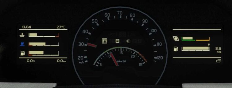 Volvo FH 2012 Realistic Dashboard Computer v1.56