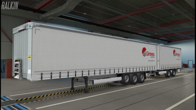Girteka Logistics Krone DLC Skin Pack v1.0 (1.56.x)