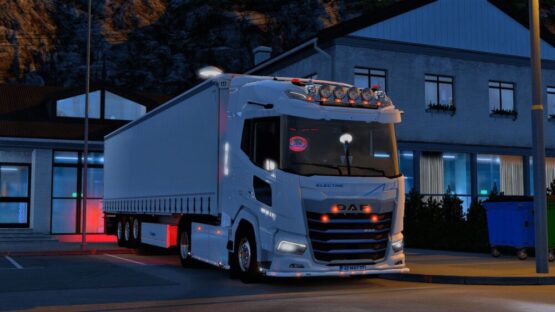 ETS2 Modified DAF XF Electric (Truckers MP) 1.56