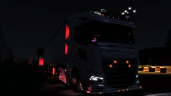ETS2 Modified DAF XF Electric (Truckers MP) 1.56