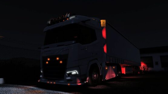 ETS2 Modified DAF XF Electric (Truckers MP) 1.56