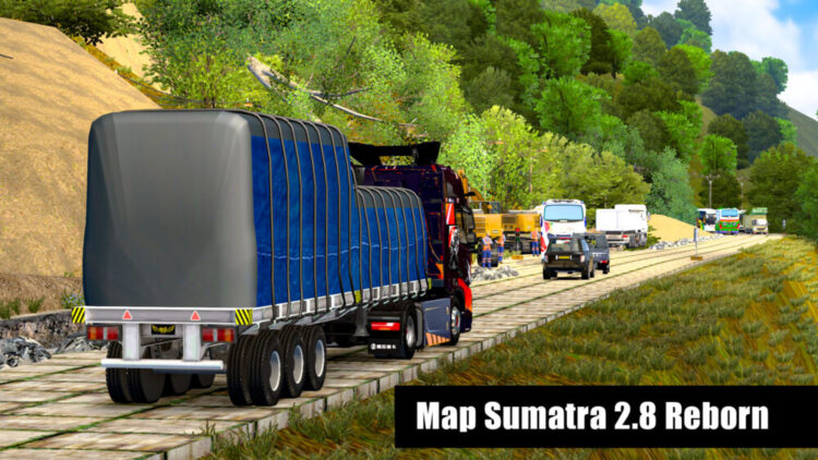 Map Sumatra 2.8 Reborn ETS2 1.55 - 1.56