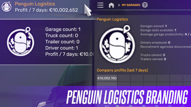 Penguin Logistics Company Logo v1.0 (1.55-1.56.x)
