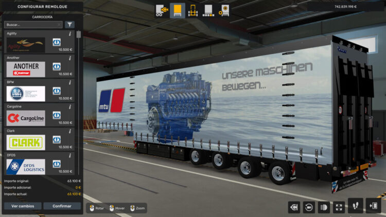 KRONE JUMBO CURTAINSIDE TRAILER v2.0 ETS2 1.54-1.56.x