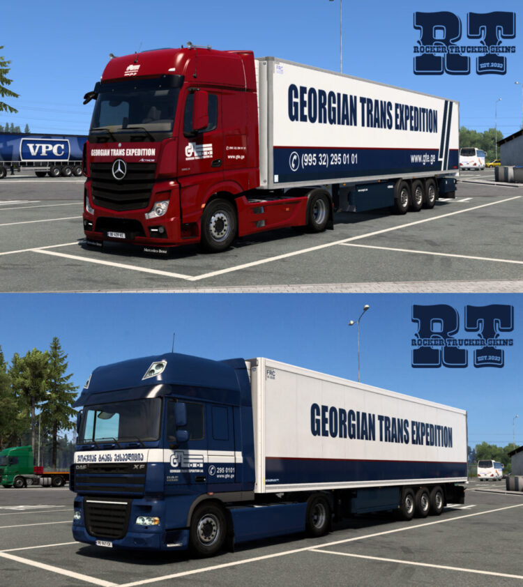 Georgian Trans Expedition Skin Pack v1.0