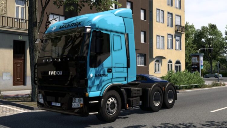 MAERSK IVECO STRALIS BY RODONITCHO MODS 2.0 1.50 1.57 07 11 2025