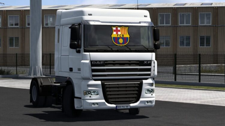 BARCELONA STICKER DAF XF 105 BY RODONITCHO MODS 1.0 1.50 1.57 10 11 2025