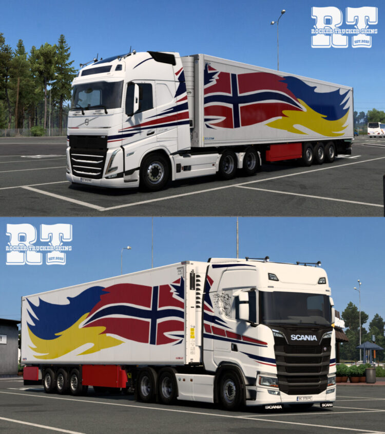 Norway-Ukraine Skin Pack v1.0