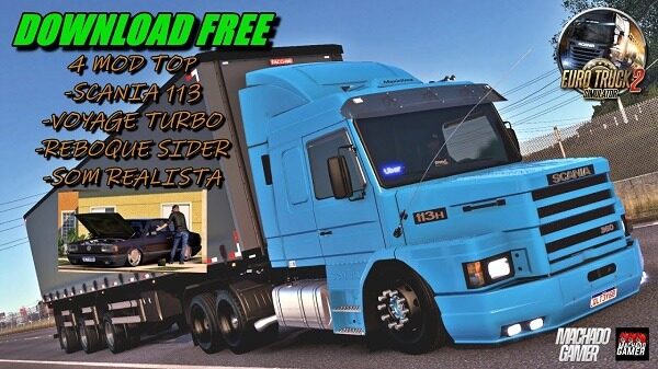 SCANIA 113H RAFA V5 SHOP PISC