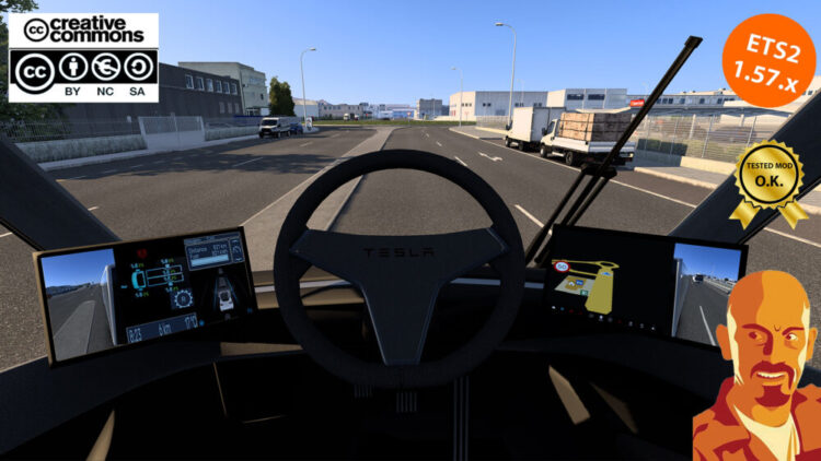TESLA SEMITRUCK 2019 v2.0 ETS2 1.57.x