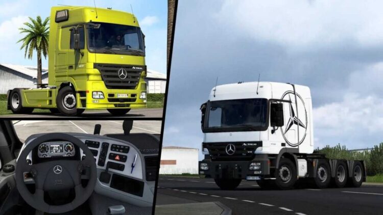 Mercedes Benz Actros MP2 v1.56