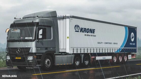 Mercedes Benz Actros V6 Open Pipe Sound v1.0