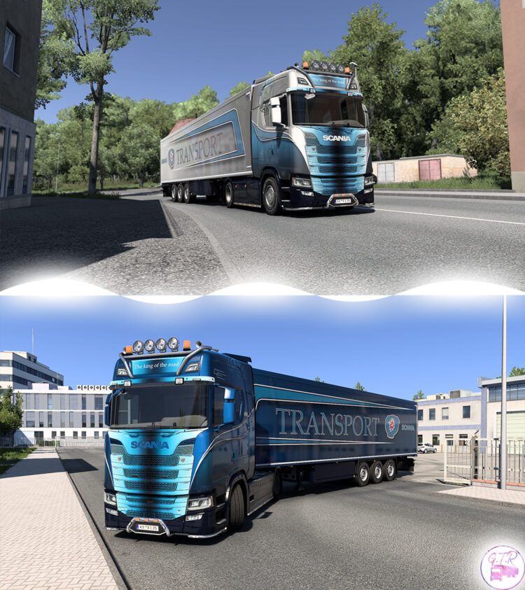 Skin Pack Vabis for Scania S&R Next Gen by GTR