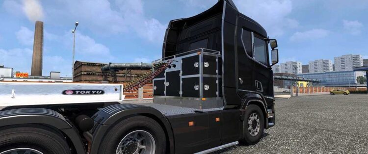 Scania Custom Chrome Parts v1.0