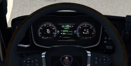 Scania NG Improved Dashboard v5.1 [1.57]