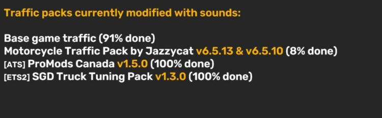 Sound Fixes Pack v25.54
