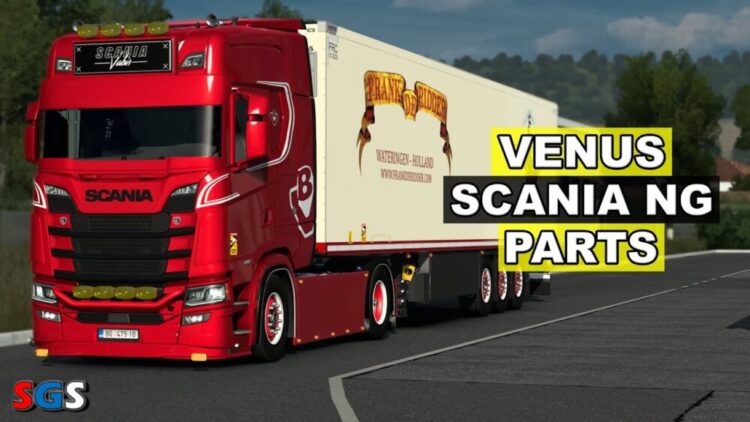 Venus Scania NG Parts v1.56/1.57 BETA