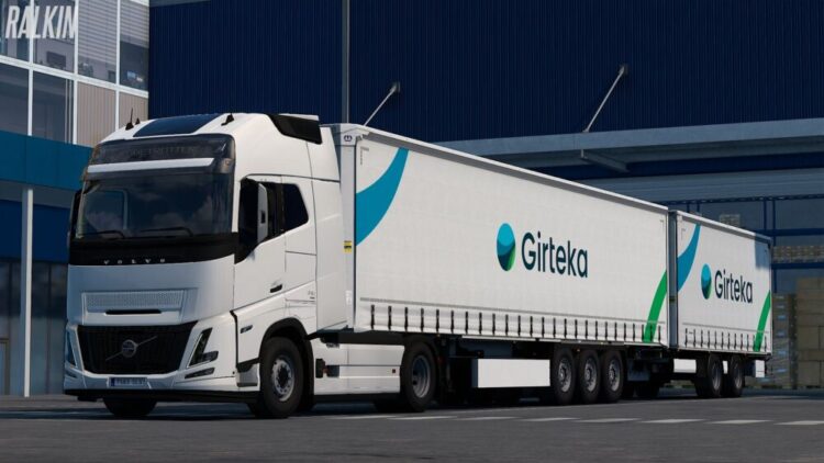 Girteka Logistics Krone DLC Skin Pack v1.1 (1.56.x)