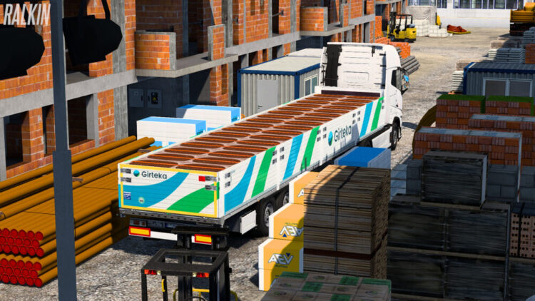 Girteka Logistics Krone DLC Skin Pack v1.1 (1.56.x)