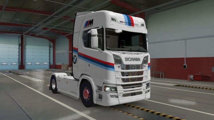 BMW SKIN FOR SCANIA S NextGen TRUCK 2.0