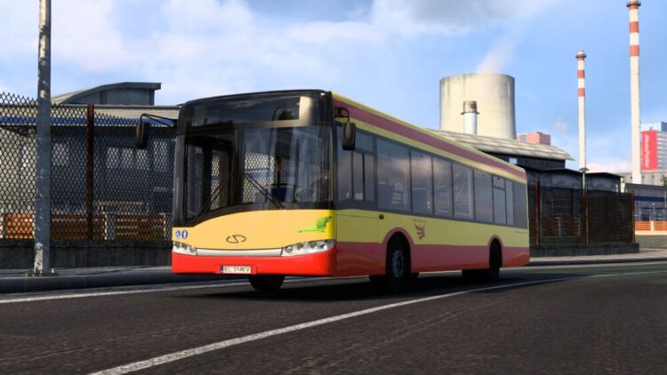 MPK Łódź livery for DBus World Solaris Urbino 12