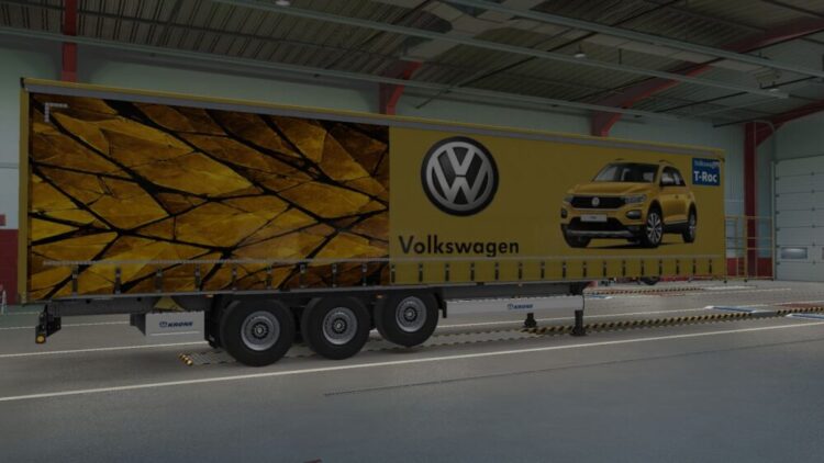 SKIN Volkswagen Krone ProfiLiner – T-Roc Gold Edition