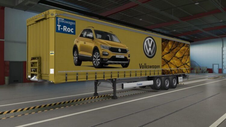 SKIN Volkswagen Krone ProfiLiner – T-Roc Gold Edition