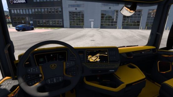 Insanux White/Blue + Orange/Black S16 Super Interior