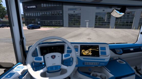 Insanux White/Blue + Orange/Black S16 Super Interior