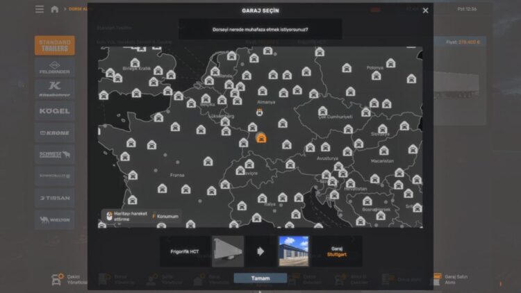 🚛 Unlock Double/B-double/HCT trailers for all maps (DLC Trailers included) [ETS2 1.56+] 🌍