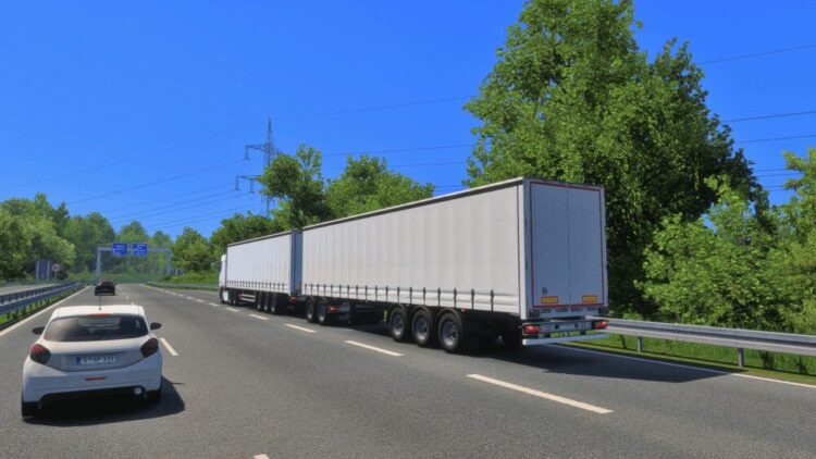 🚛 Unlock Double/B-double/HCT trailers for all maps (DLC Trailers included) [ETS2 1.56+] 🌍