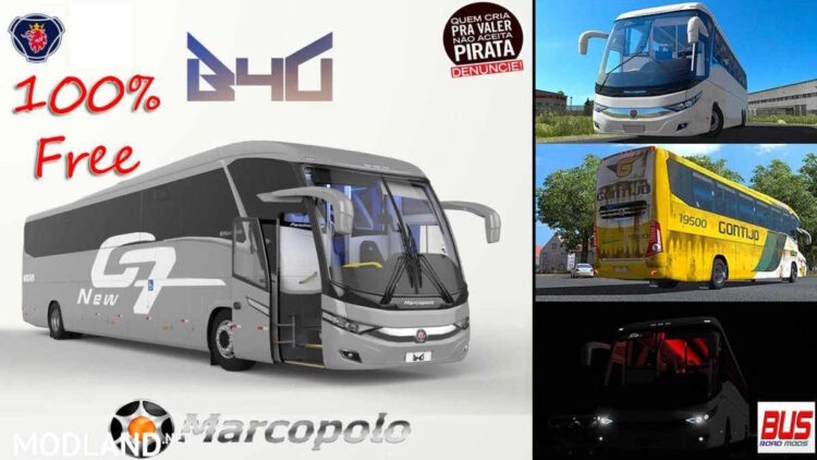 Marcopolo Paradiso 1200 New G7 V2.3 Rework 2024 1.57x