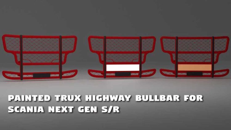 Painted Trux Highway for Scania Next Gen S/R v1.57