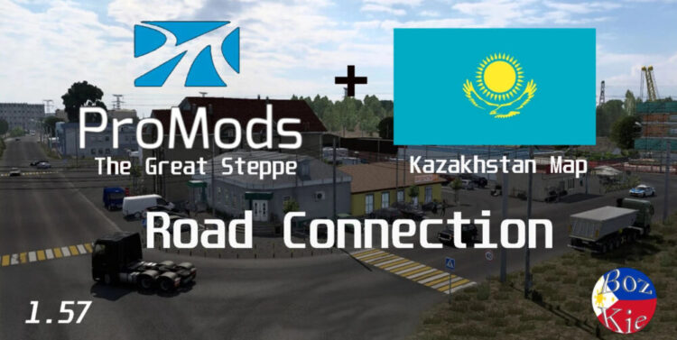 Promods The Great Steppe (TGS) &ndash; Kazakhstan Map RC + Kazakhstan Promods T.G.S v1.57