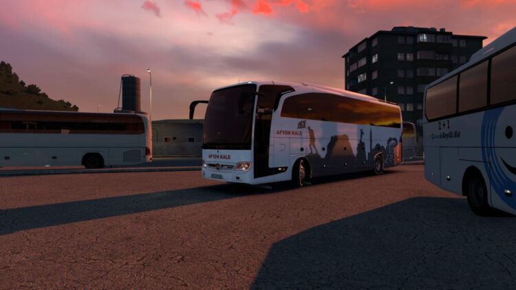 Afyon Kale Tourism Bus Wrap Bus Skin