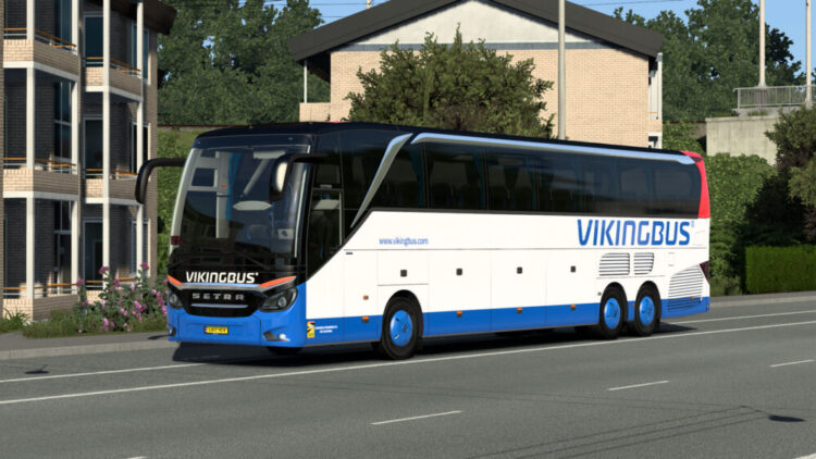Setra S517HDH Vikingbus Coating