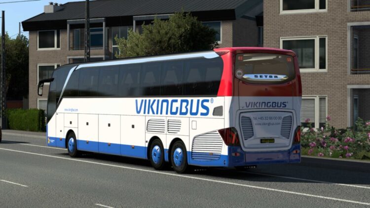 Setra S517HDH Vikingbus Coating