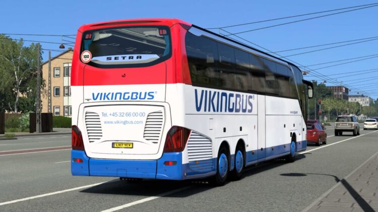 Setra S517HDH Vikingbus Coating