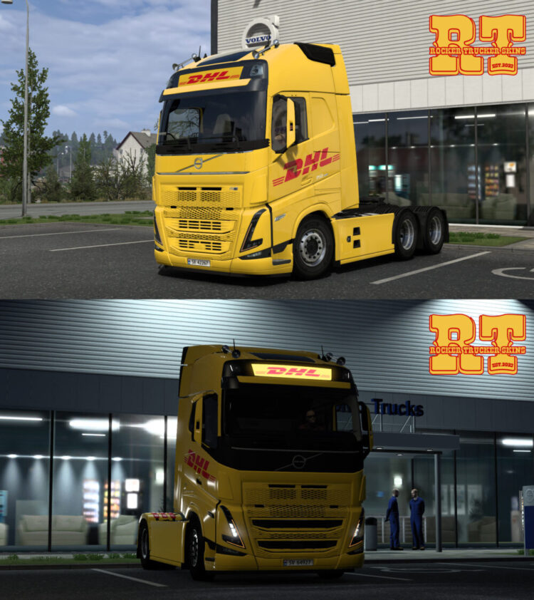 DHL Skins for Volvo FH 4/5/6