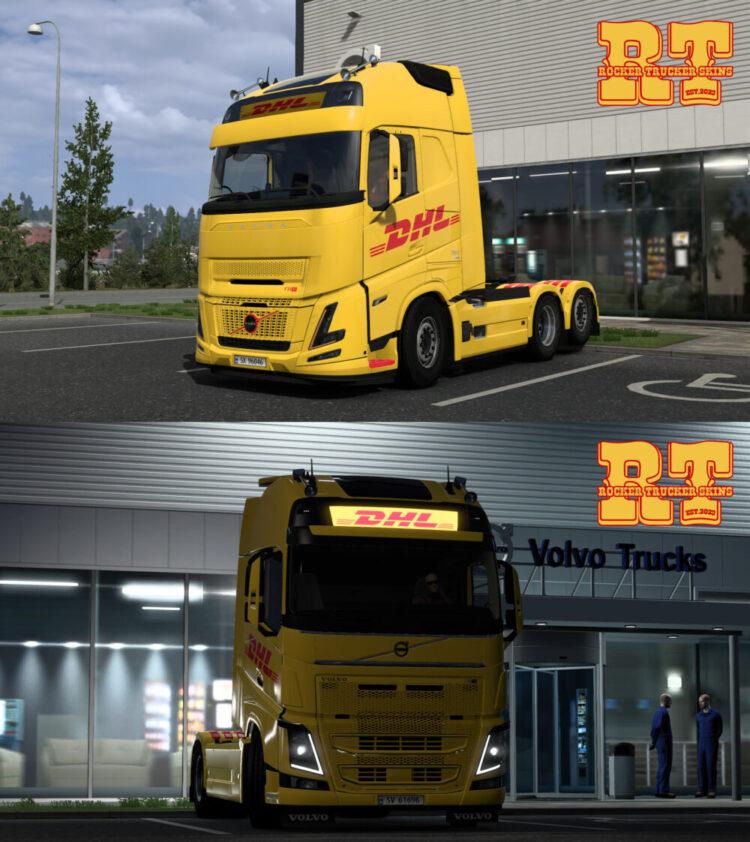 DHL Skins for Volvo FH 4/5/6