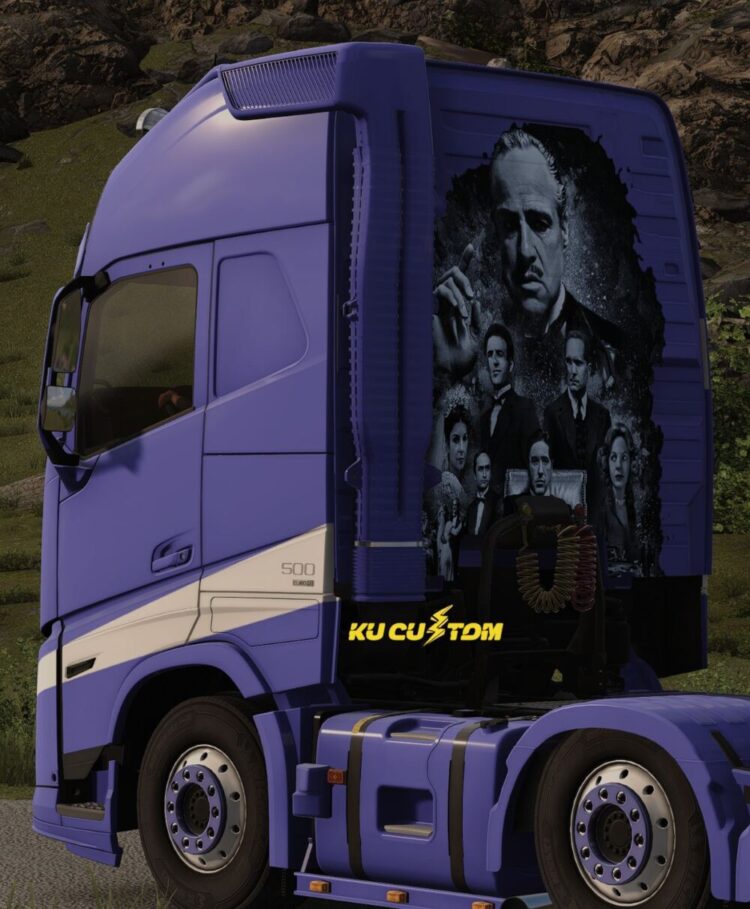 PAINTED AIR FILTER+BACK SKIN FOR VOLVO FH XL