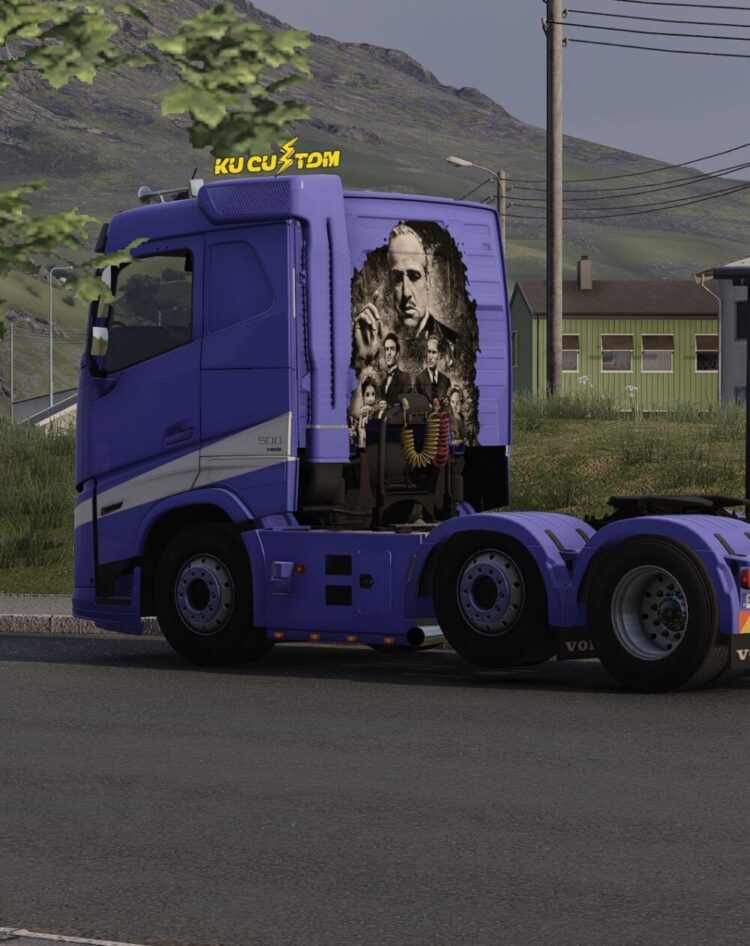 PAINTED VOLVO FH AIR FILTER