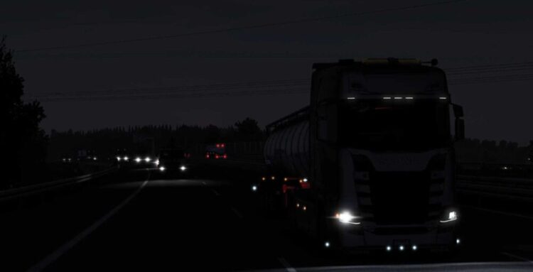 Realistic Vehicle Lights Mod v7.5