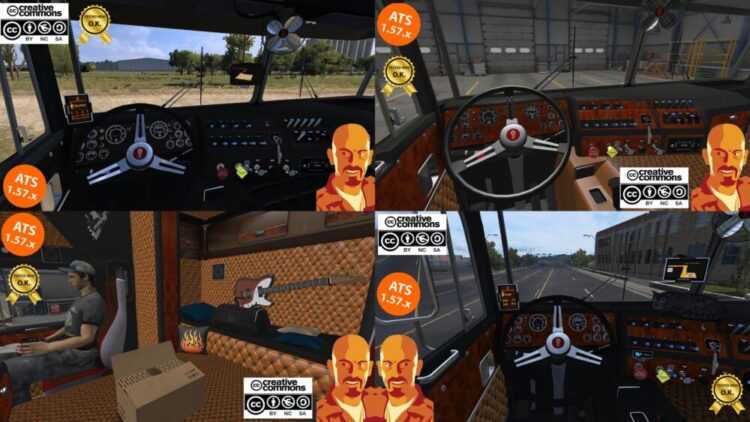 KENWORTH K100 v7.0 ETS2 1.57.x