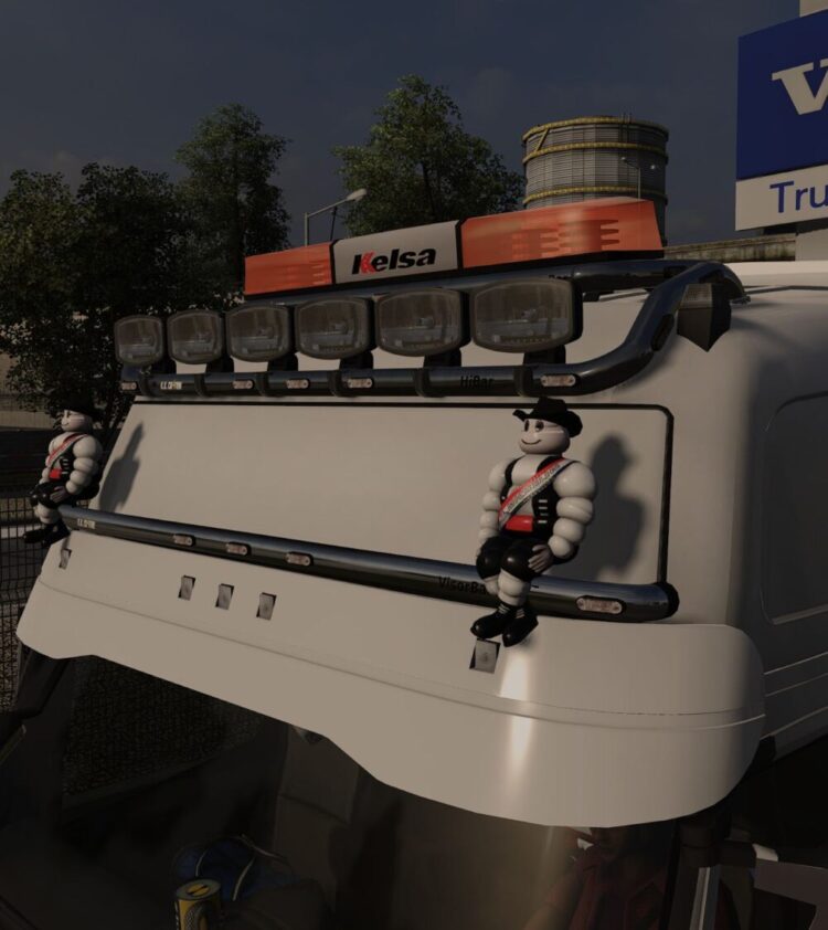 Volvo hibar + visor bar local mod