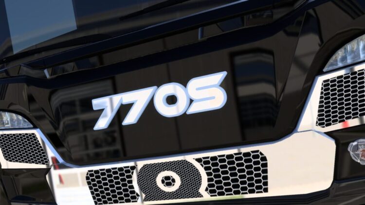 770S LED WHITE CHROME SCANIA